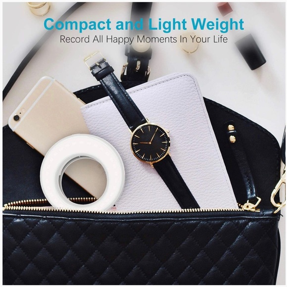 3/$30 - NWT LED Selfi Ring Clip-On Light - Picture 3 of 14